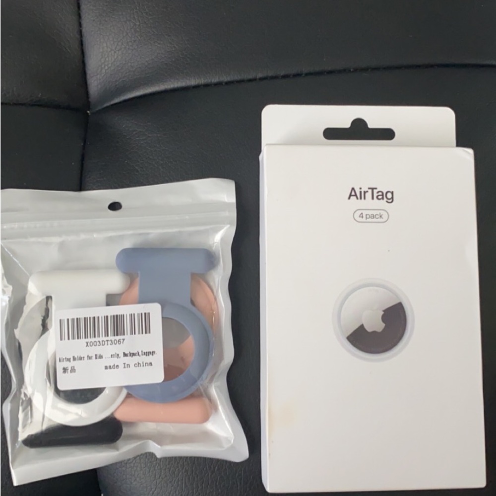NIB AirTags & holders for kids!